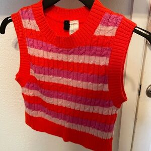 Colorful knitted shirt